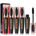 4D Silk Fiber Lash Mascara - Waterproof & Volumizing (4 Pack)