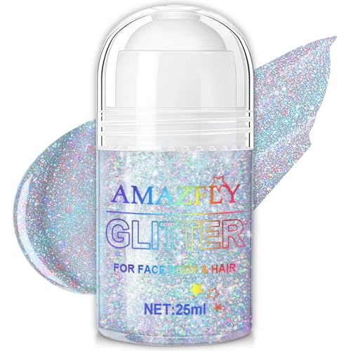 Roll-On Holographic Body Glitter Gel - Chameleon Color Changing