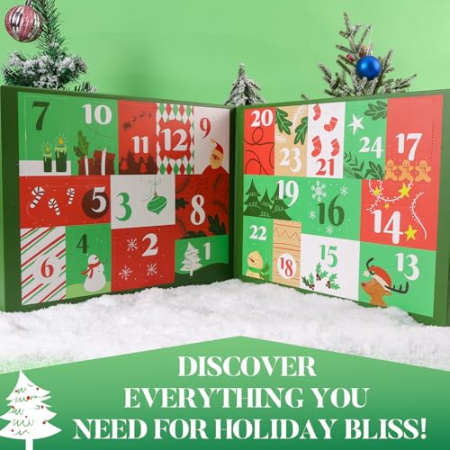 Advent Calendar 2025 Women Christmas Hand Cream Gifts Sets, 24 Days Skincare Advent Calendar for Teen Girls Xmas Countdown Calendar, 24pcs Spa Gift Set Bubble Bath, Shower Gel, Body Lotion Scrub etcs