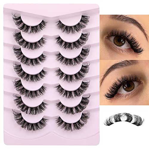 Cluster Lashes 3D Natural Look - 7 Pairs Eyelash Extensions