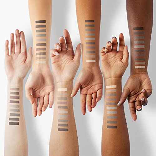 Erinde 10 Colors Nude Eyeshadow Palette, Taupe Brown Mavue Matte Eye Shadow Palette Makeup, Neutral Grey Smokey Eye Pallete, Ultra-Blendable, Long Lasting Natural Eyeshadow for Older Women, Cement