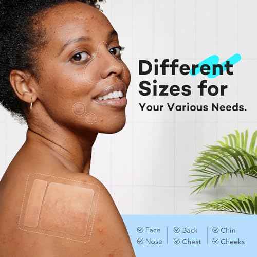 LitBear Large Pimple Patches for Face (6 Sizes 118 Pcs), Big Hydrocolloid Acne Patches, XL Hydrocolloid Bandages for Body, Cheek, Forehead, Chin, Full Face, Back, Nose