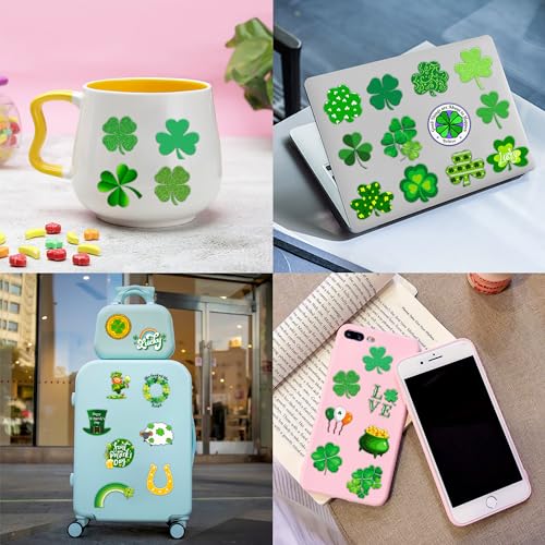 86 PCS Lucky Shamrock Temporary Tattoos - Saint Patrick's Day Party Favors