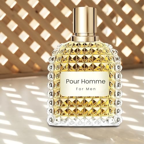 Men's Cologne Set - 4 x 3.4 Fl Oz Vanilla Bourbon & Leather