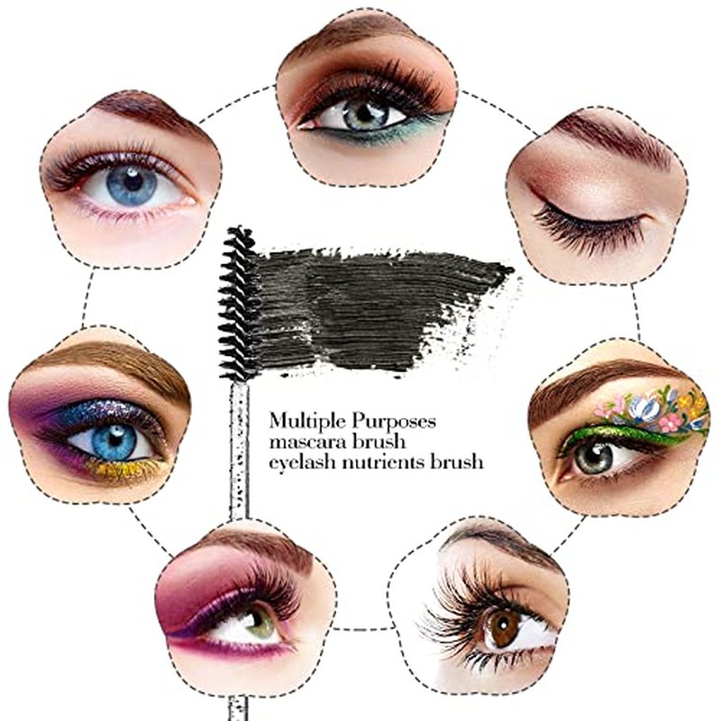 300 Pcs Disposable Mascara Wands & Eyelash Brushes