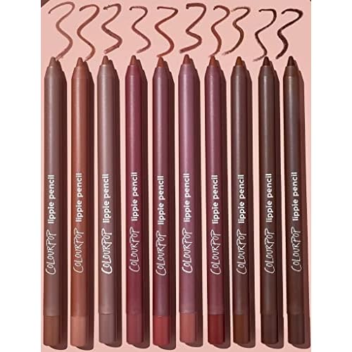 Colourpop "Truth or Bare" Lippie Pencil Vault - Set of 10 Iconic Nude Lip Liners New in Box