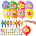 72pc Luau Party Favors Set - Balloons & Tattoos