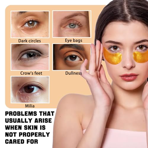 90 Pairs of Under Eye Patches,Nourishing Under Eye Masks Bulk for Dark Circles,Moisturizing Undereye Mask Patches,Travel Eyemask for Eye Care,Hydrating Eyepatch for Women and Men