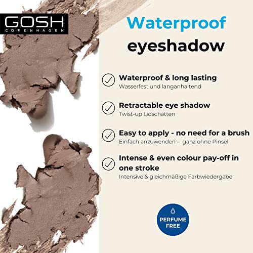 GOSH Forever Eye Shadow MATT 10 Twisted Brown