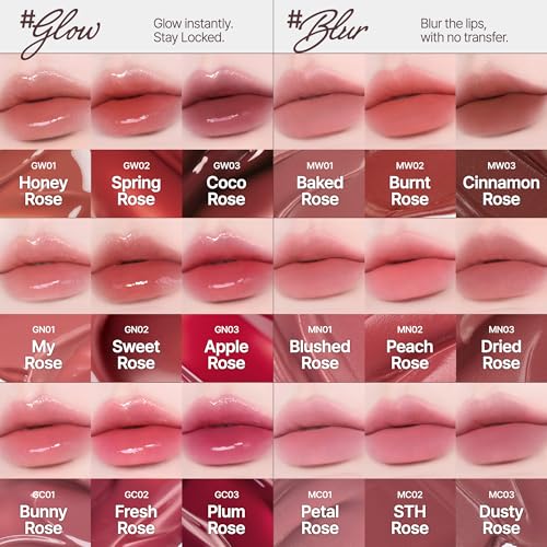 fwee Rose Obsession Stay-Fit Lip Tint GN02 | Layerable, No-Transfer