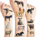 103 Pc Farm Animals Temporary Tattoos Party Pack