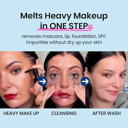 coxir ULTRA HYALURONIC CLEANSING OIL, Travel-Size, Korean Facial Cleanser l Blackhead, Makeup Removal with Hyaluronic Acid, Cruelty Free, No Mineral Oil [1.69fl.oz (Pack of 1)]