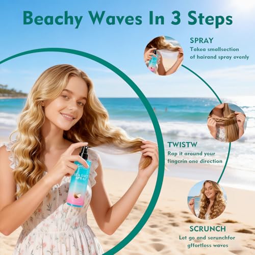 Sea Salt Spray for Textured Waves & Volume | 8.8 oz