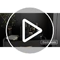 Large Black Vanity Organizer with Drawers - Bathroom Storage