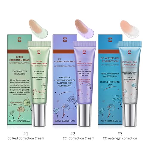 CC Cream Purple SPF 25 Redness Corrector with Centella