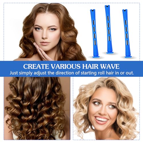 Bremorou 20 Pcs Small Perm Rods for Short Hair - DIY Curling Tools