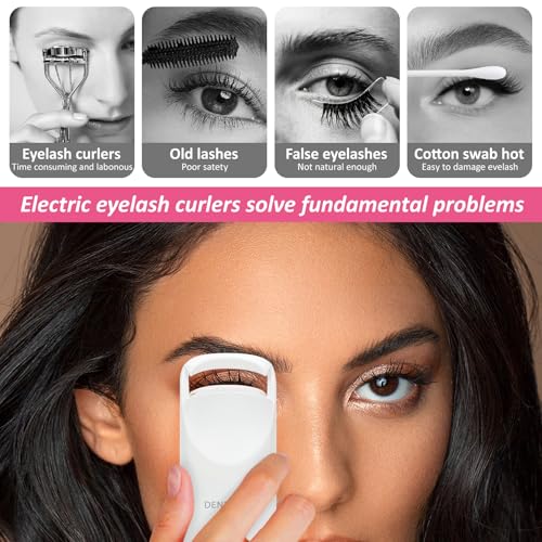Portable Heated Eyelash Curler - Quick 5s Heating & Rechargeable