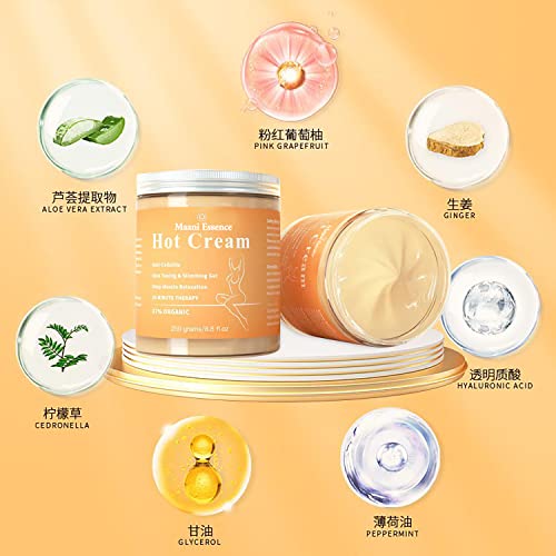Fat Burning Cream, Slimming Cream, Hot Cream, Best Weight Loss Cream, Skin Firming Cream Anti-Cellulite Body Cream, Skin Slimming Firming Gel, Deep Muscle Relaxation Hot Cream
