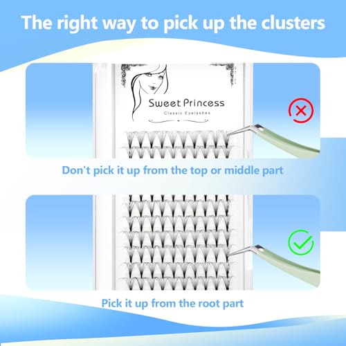 120Pcs Thickness 0.07mm C Curl,Premade 10D Fans Volume Eye Lashes Extensions Nature Long Professional Individual False Eyelashes Cluster Makeup Tools 8-18mm to Choose (11MM)