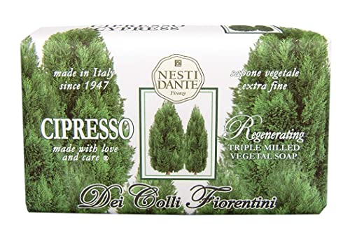 Nesti Dante Nesti dante dei colli fiorentini triple milled vegetal soap - cypress tree, 8.8oz, 8.8 Ounce