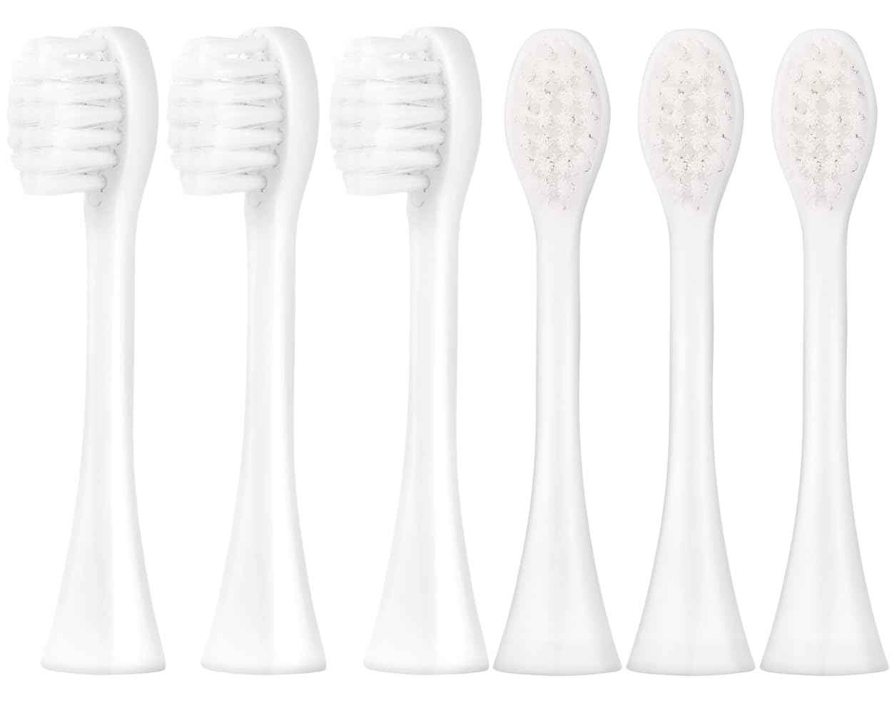 Pcs Replacement Toothbrush Heads for Curaprox Hydrosonic Electric Toothbrush Adults with Dust Cover, White