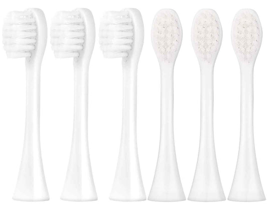 Pcs Replacement Toothbrush Heads for Curaprox Hydrosonic Electric Toothbrush Adults with Dust Cover, White