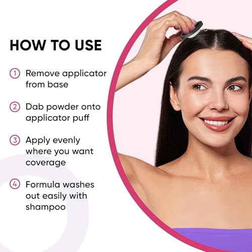 Hair Loss Concealer Powder - 24 Hour Root Touch Up for Women & Men