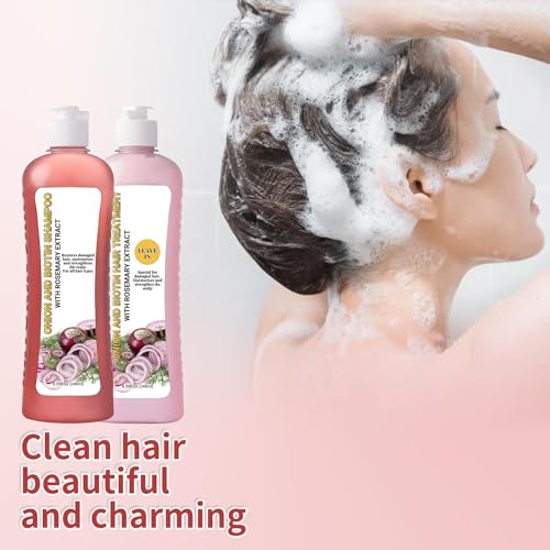 Biotin & Rosemary Hair Growth Shampoo for Thinning Hair - Natural Nourishing Formula