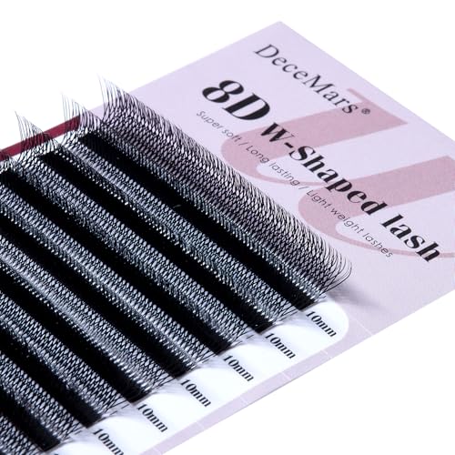 8D W Eyelash Extensions - Easy Fans Russian Volume Clusters