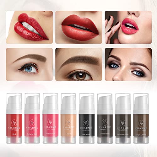 Charme Princesse Permanent Pigment Ink 10ml - Eyebrow Eyeliner Lips