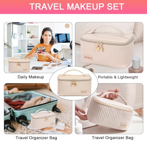 SHELAKIN All-in-One Makeup Kit with 13 Brushes & Travel Bag