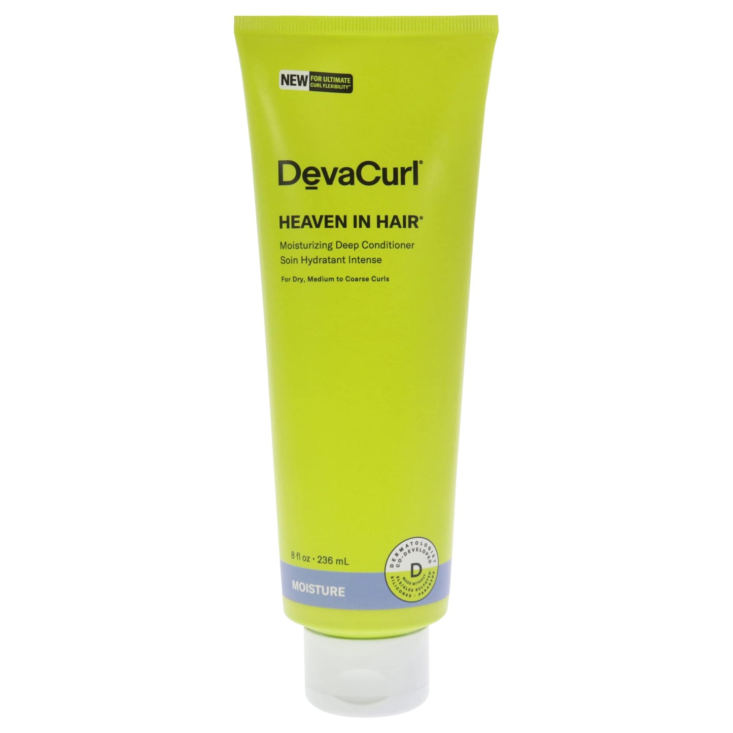 DevaCurl Heaven in Hair Moisturizing Deep Conditioner, Green Oasis, 8 fl. oz.