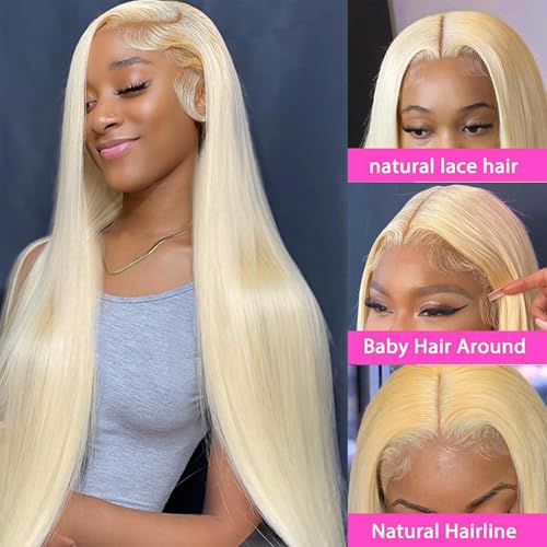 20" 613 Blonde Lace Front Wig - 200% Density Human Hair