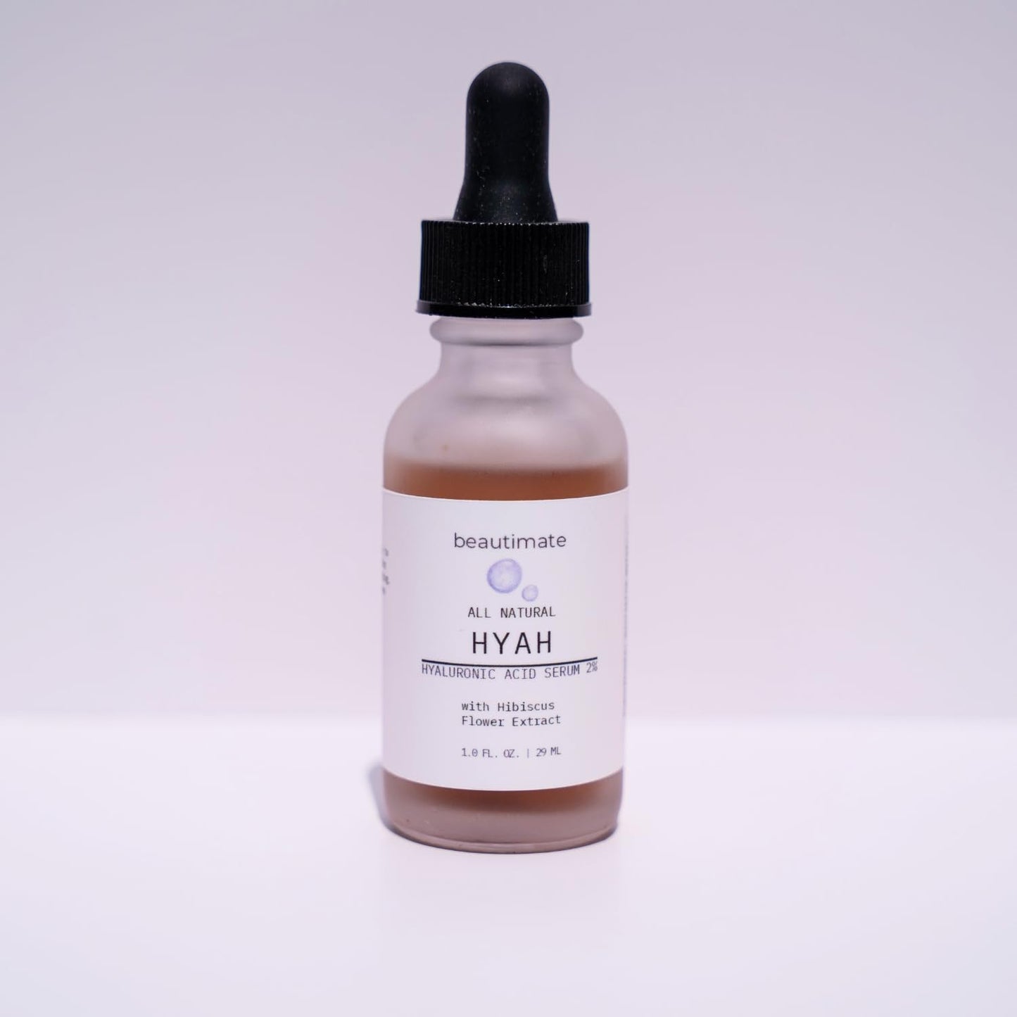 Beautimate Hyah Microneedling Serum – 2% Hyaluronic Acid for Deep Hydration, Skin Renewal & Plumping – Vegan, Cruelty-Free, Made in USA – Anti-Aging Face Serum with Hibiscus Flower Extract, 1oz