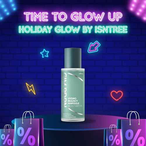 ISNTREE Gim PDRN Hydro Bouncy Ampoule 50ml, 1.69 fl oz | Korean SEAWEED Skincare Facial Serum | Water Jelly Texture | Hydrating & Firming | Multi-Hyaluronic Acid + Collagen Boost | Pore-Refining Glow