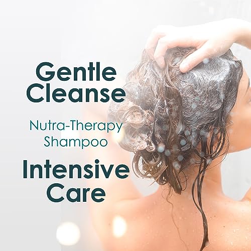 SH-RD Nutra-Therapy Shampoo for Dry Damaged Hair | Protein Shampoo Reduces Split Ends | Moisturizes Frizzy Hair | Suitable for Color-Treated, Bleached Hair - 16.9oz/500ml