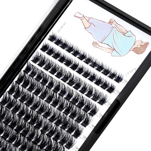 Mixed Cluster False Eyelashes 10-16mm Dramatic Volume
