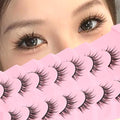 Veleasha Manga Eyelashes - Spiky Lash Clusters for Natural Look