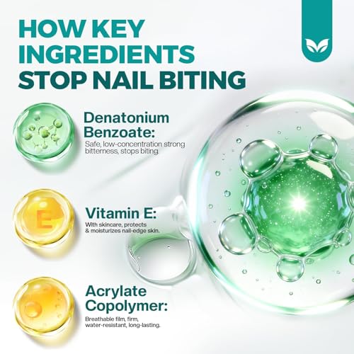 Morovan Nail Biting Prevention Polish for Kids & Adults 15ML