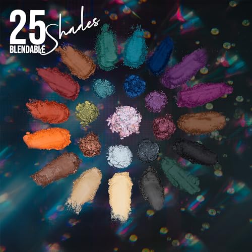 Profusion Metachrome 25 Color Eyeshadow Palette - Matte & Chrome