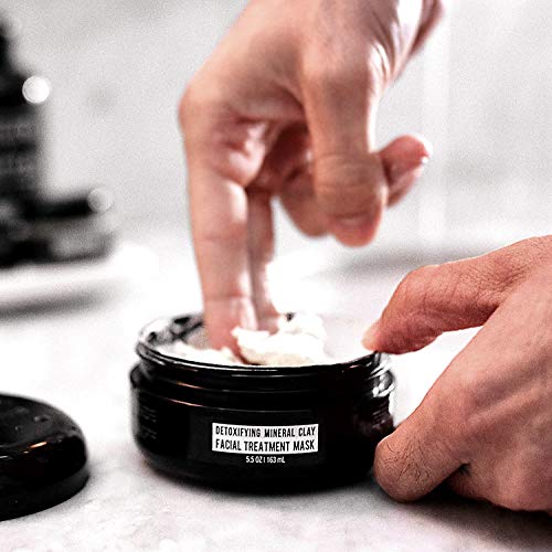 RUGGED & DAPPER Face Moisturizer and Facial Treatment Mask with Natural & Organic ingredients