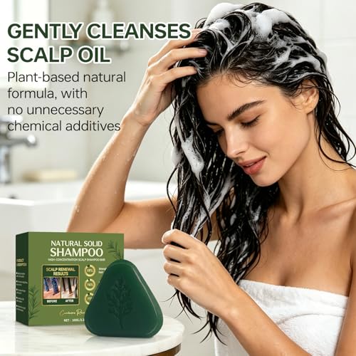 Korean Scalp Revival Shampoo Bar - Deep Hydrating Hair Care