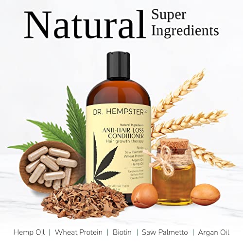 Hair Growth Conditioner for Thinning Hair - Biotin & Hemp