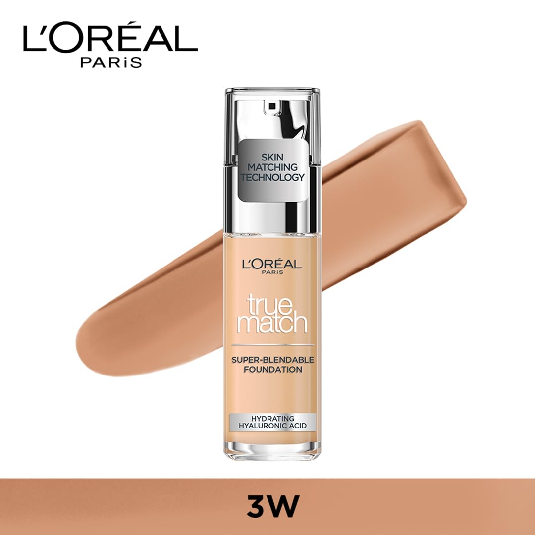 L'Oreal Paris New True Match Foundation 30ml - 3D/3W Golden Beige