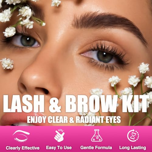 Black Brow & Lash Color Kit Waterproof Vivandra