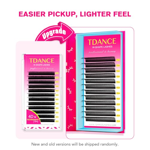 TDANCE 4D W Lash Extensions Premade Fans 8-15mm