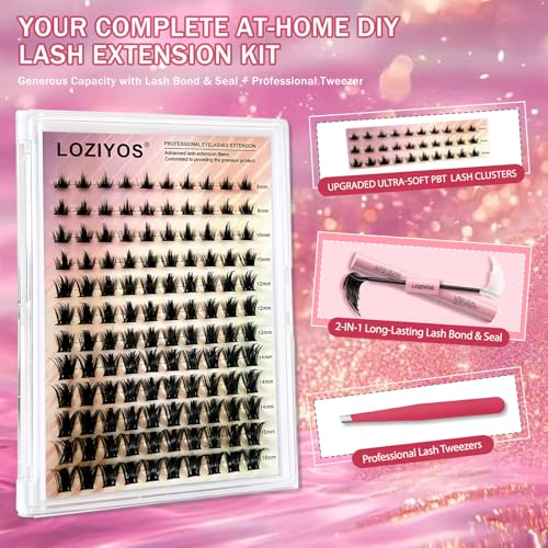 Wispy Lash Clusters Kit - DIY Eyelash Extensions 8-16mm