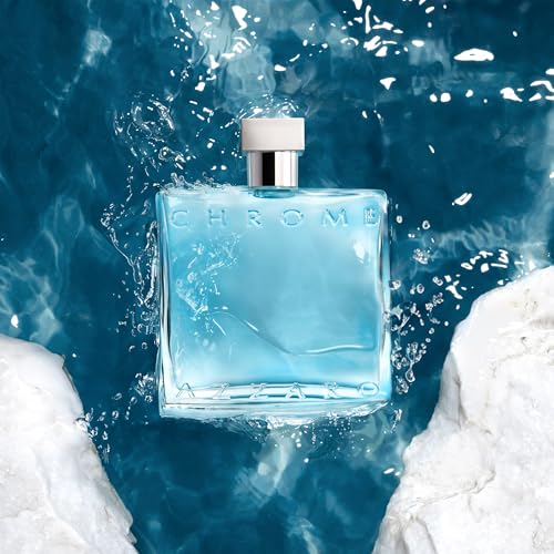 Azzaro Chrome Eau de Toilette for Men - Fresh Aquatic Cologne