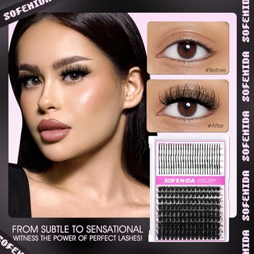 Spike Lash Clusters 100D Volume Eyelashes 13-21MM Manga