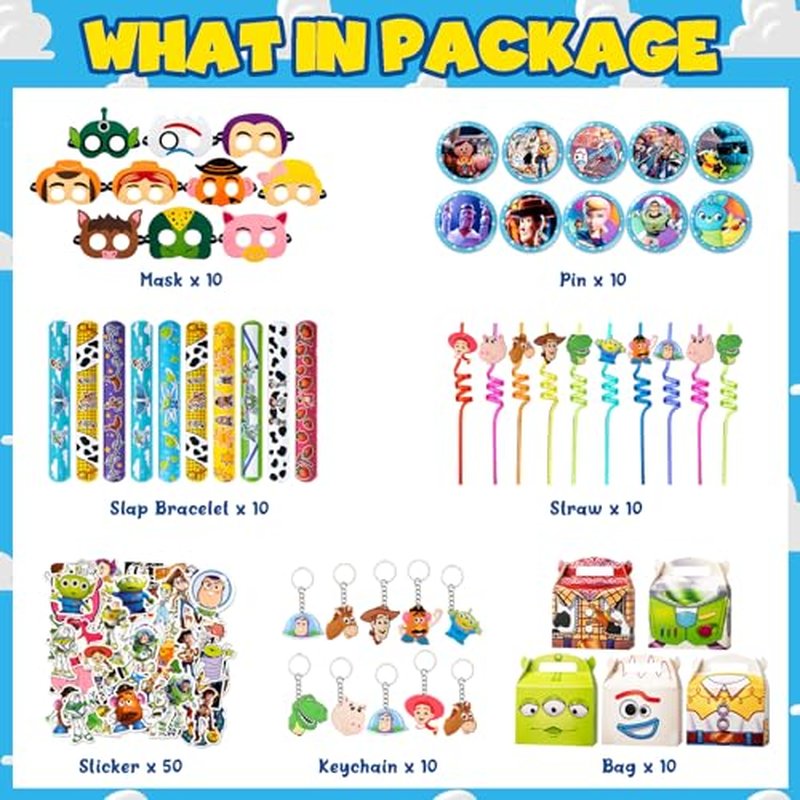 110-Piece Birthday Party Decorations Set - Eco-Friendly Supplies